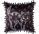 Creep Heart Cat Pillow