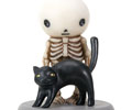 Lucky Sees a Black Cat figurine