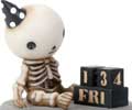 Lucky on his Birthday Friday the 13th figurine