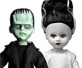 Frankenstein and The Bride Living Dead Dolls Set