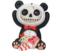 Furrybones Pandie with Doll Figurine