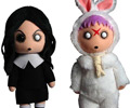 Living Dead Dolls Plush Series 1 Sadie and Eggzorcist