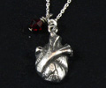 Tiny Heart Necklace - Sterling Silver