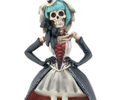 Gothic Skeleton Girl Figurine